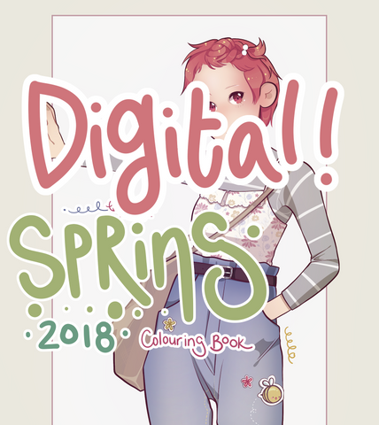 Spring 2018 Colouring Book Zine - Digital copy