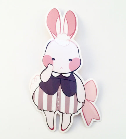 Honey the Bunny Big Glossy Sticker