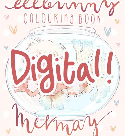 Mermay 2018 Colouring Book Zine - Digital copy