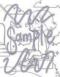 Winter 2018 Colouring Book Zine - Digital copy
