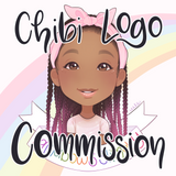 Digital Chibi Logo Commission (custom artwork)